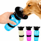 Gourde Portable 500 ml pour Chien et Chat HappyPets