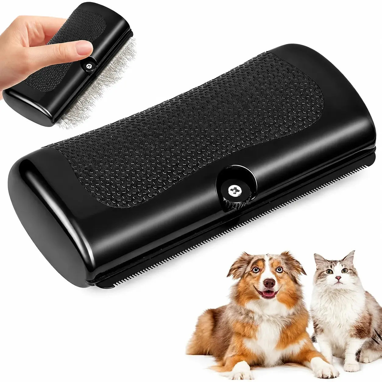 Brosse de toilettage multifonction pour chien et chat