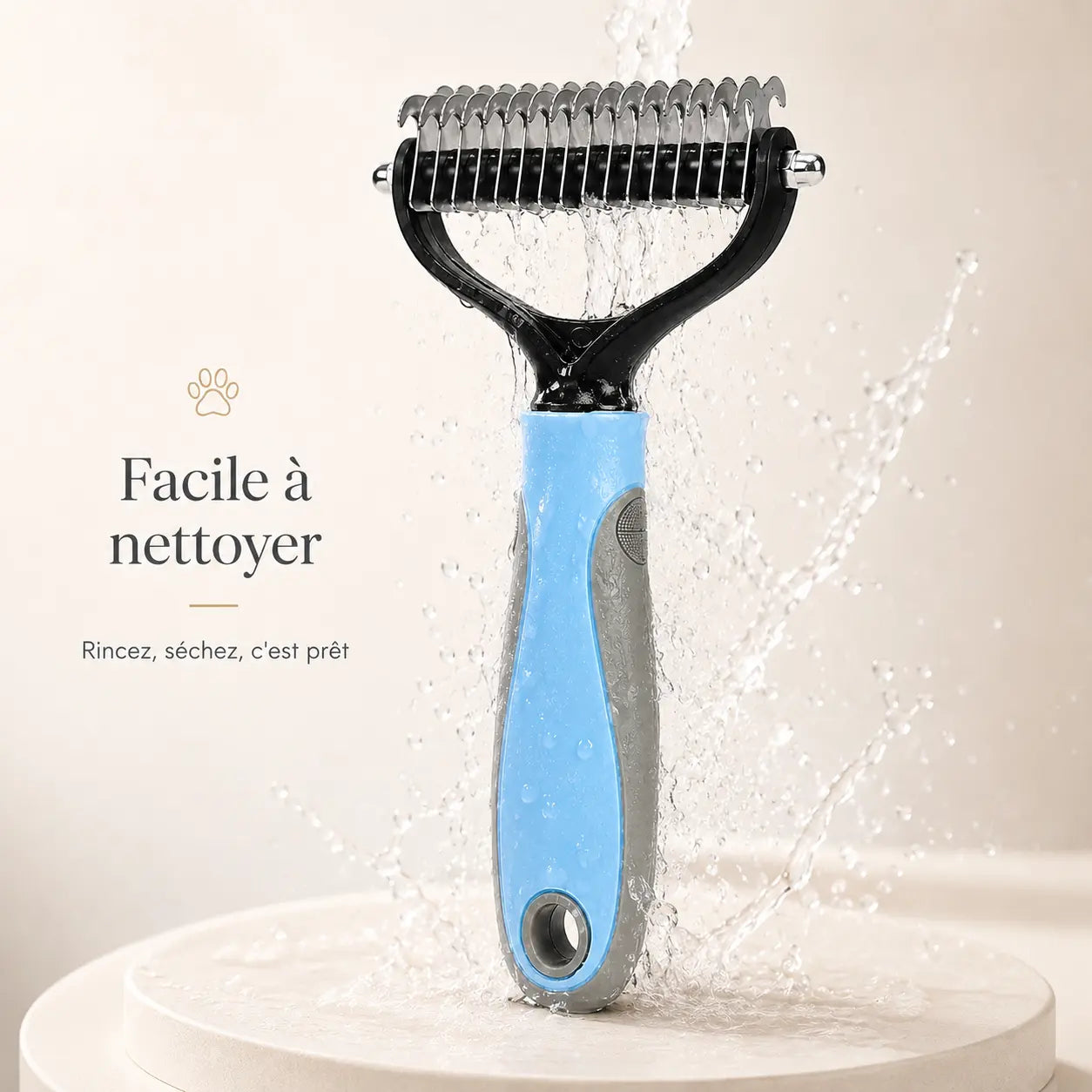 Brosse Soin Professionnel 2 en 1 HappyPets