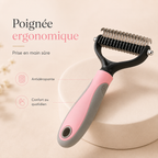 Brosse Soin Professionnel 2 en 1 HappyPets
