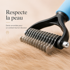 Brosse Soin Professionnel 2 en 1 HappyPets