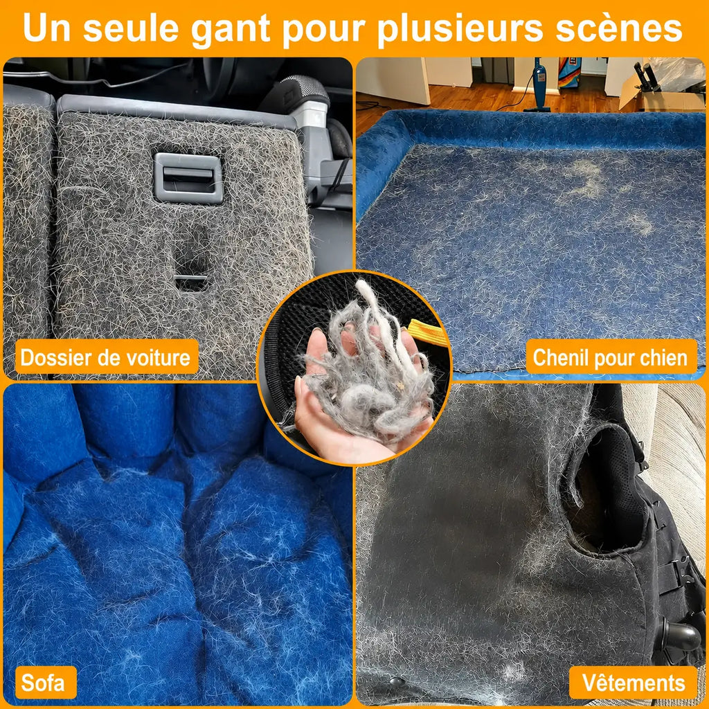 Gant de nettoyage Anti-Poils HappyPets