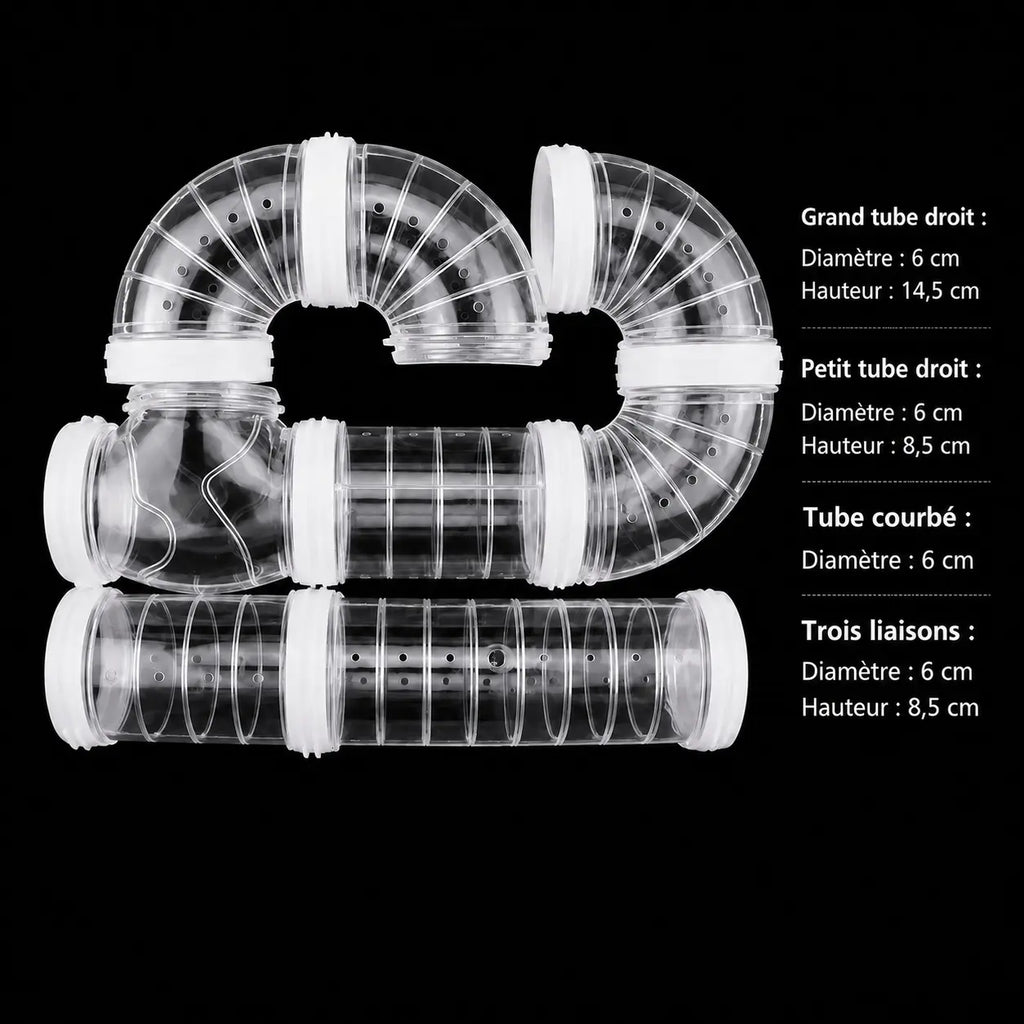 Tunnel pour hamster