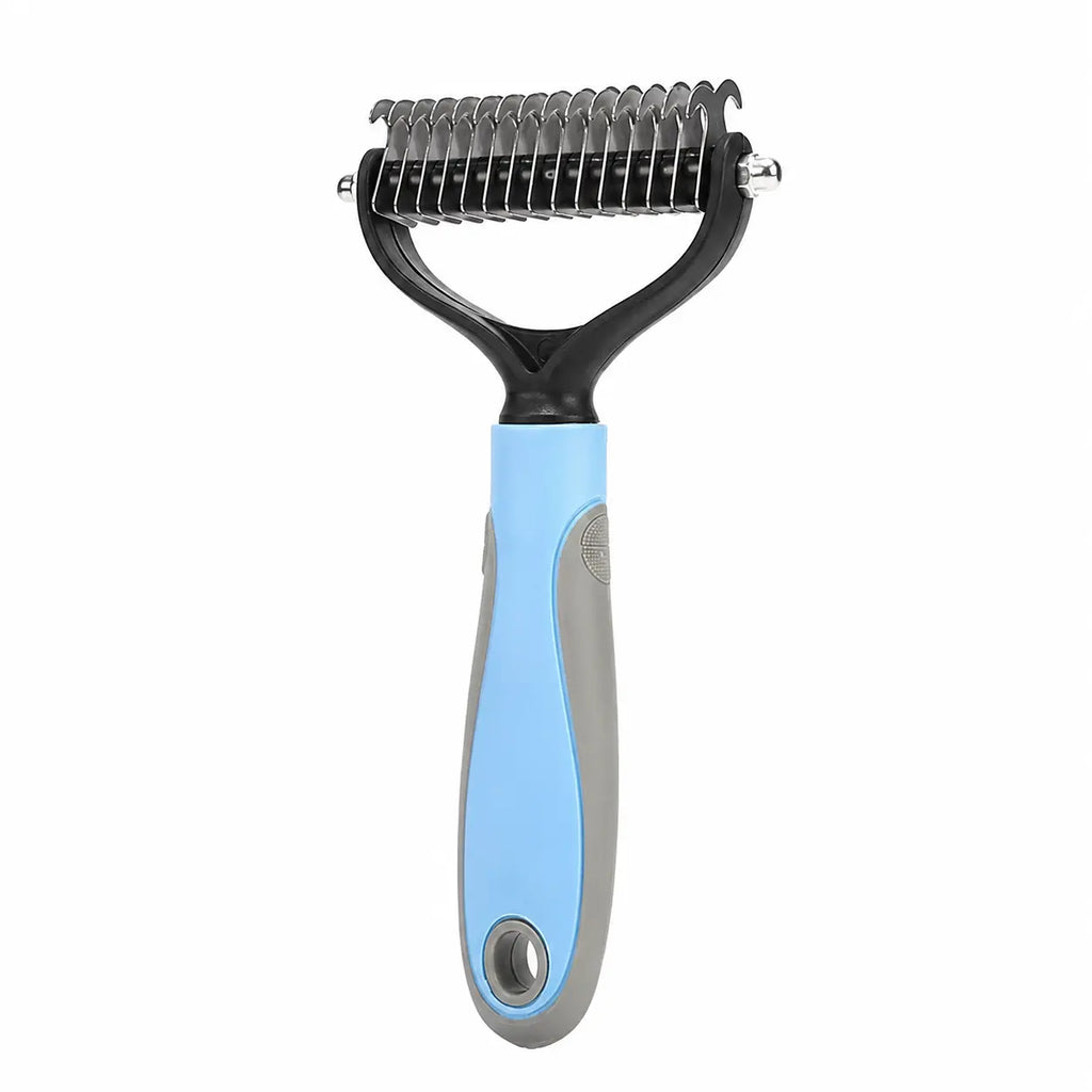 Brosse de toilettage double face pour chiens et chats