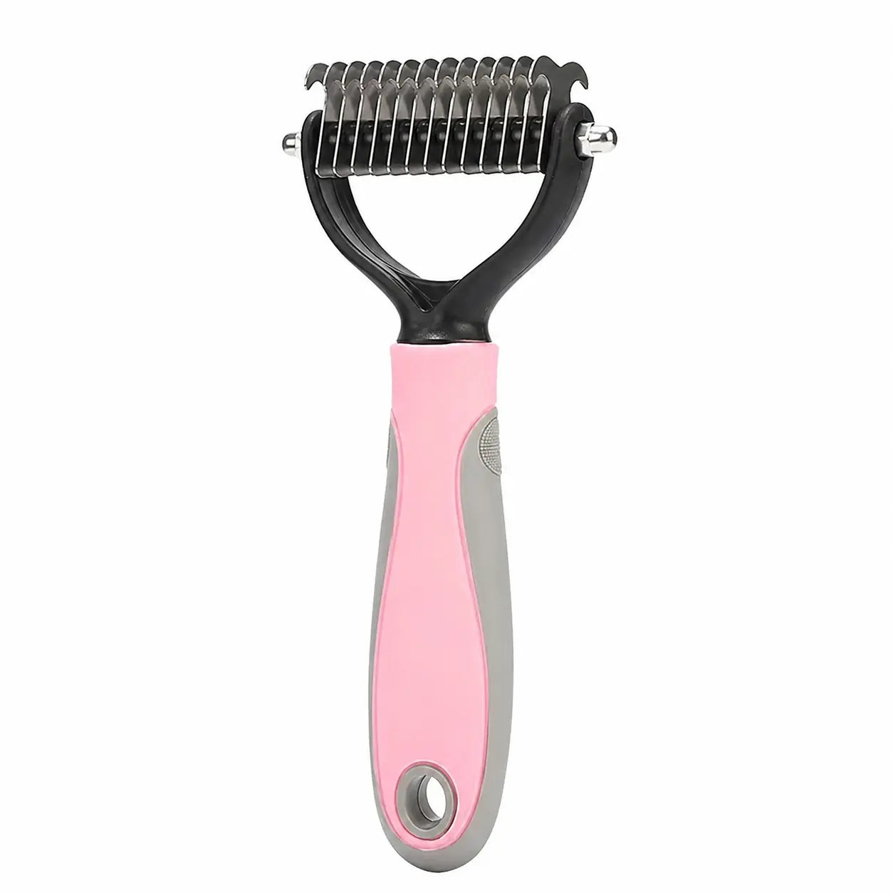 Brosse de toilettage double face pour chiens et chats