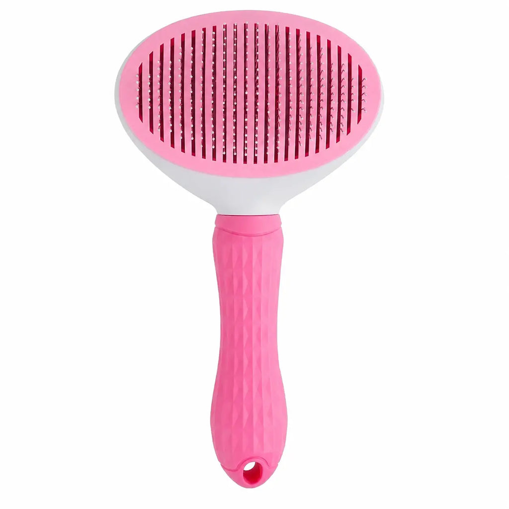 Brosse auto-nettoyante douce pour chien et chat