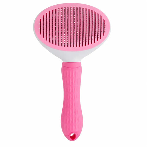 Brosse auto-nettoyante douce pour chien et chat
