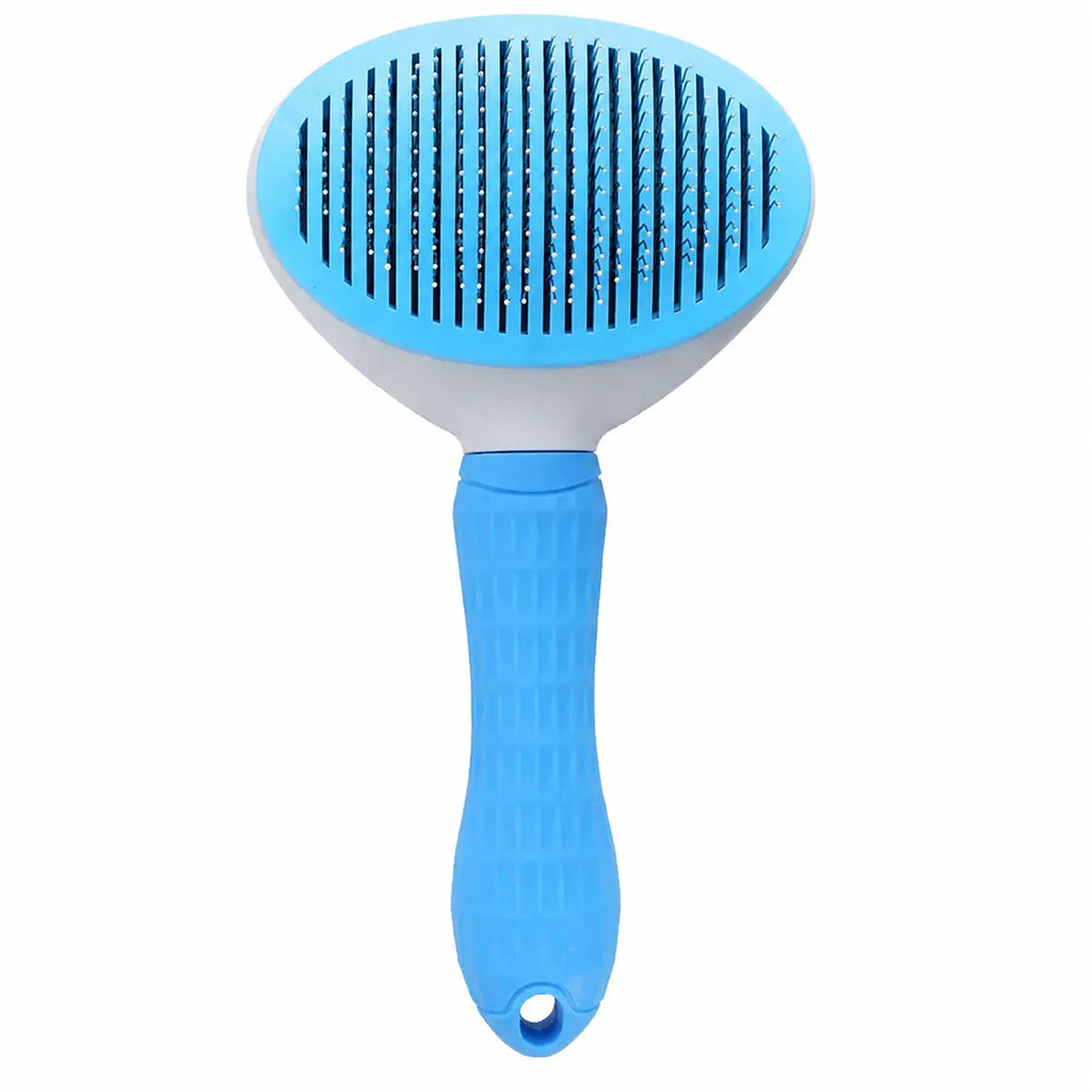 Brosse auto-nettoyante douce pour chien et chat